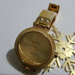 Anne Klein Gold & Marble Tone Watch